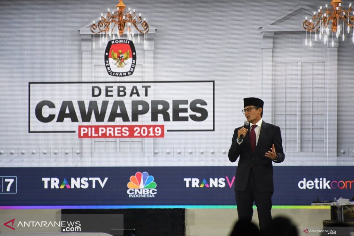 Debat Cawapres - Sandi janjikan dalam 200 hari masalah BPJS Kesehatan selesai