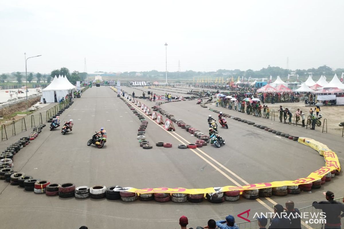 IMI Kabupaten Bekasi selenggarakan kejuaran balap sepeda motor