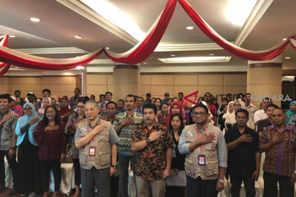 PPLN Kota Kinabalu musnahkan 12.662 sisa surat suara pilpres/pileg.