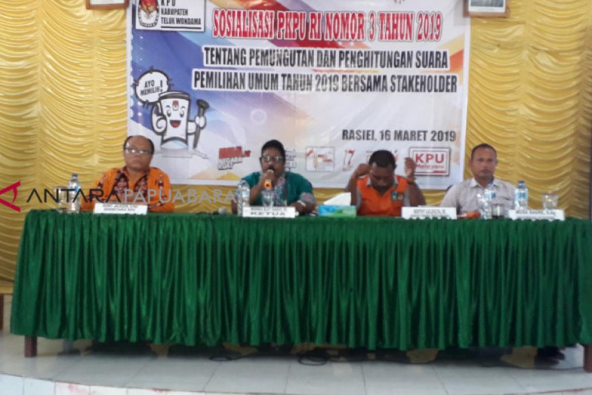 Empat Caleg DPRD Wondama dicoret dari DCT