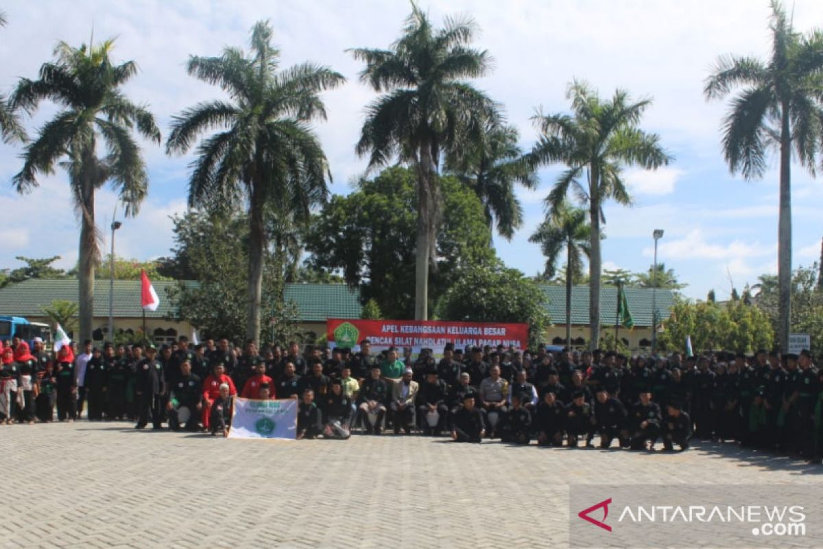 Para pendekar silat se-Banjarmasin deklarasi Pemilu damai