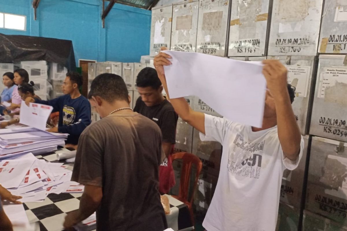 Logistik surat suara untuk Flores Timur sudah tiba