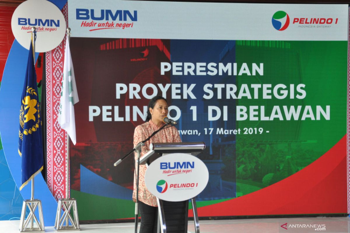 Menteri BUMN resmikan proyek strategis Pelindo I