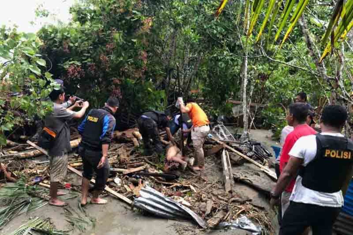 Korban banjir di Jayapura 42 orang meninggal