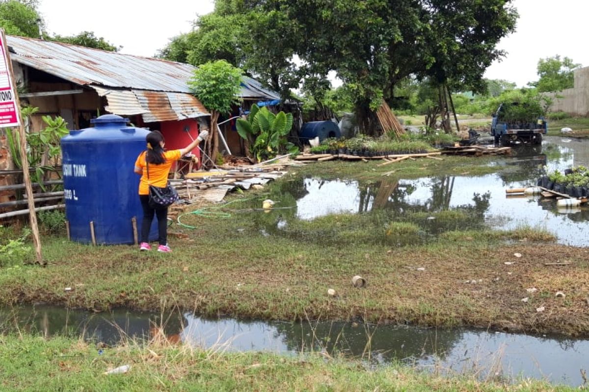 Fogging di lokasi banjir guna mencegah DBD