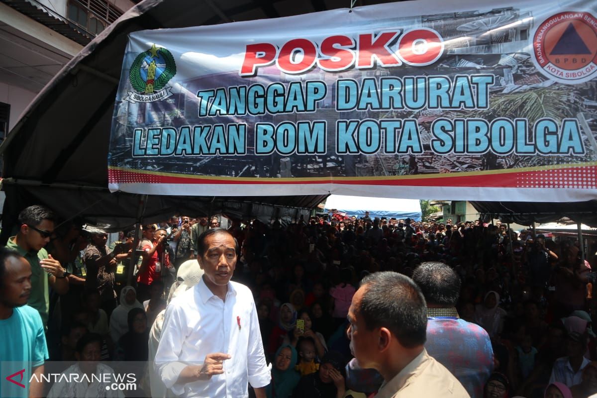 Jokowi tetap datang ke Sibolga meski sempat dilarang Kapolri