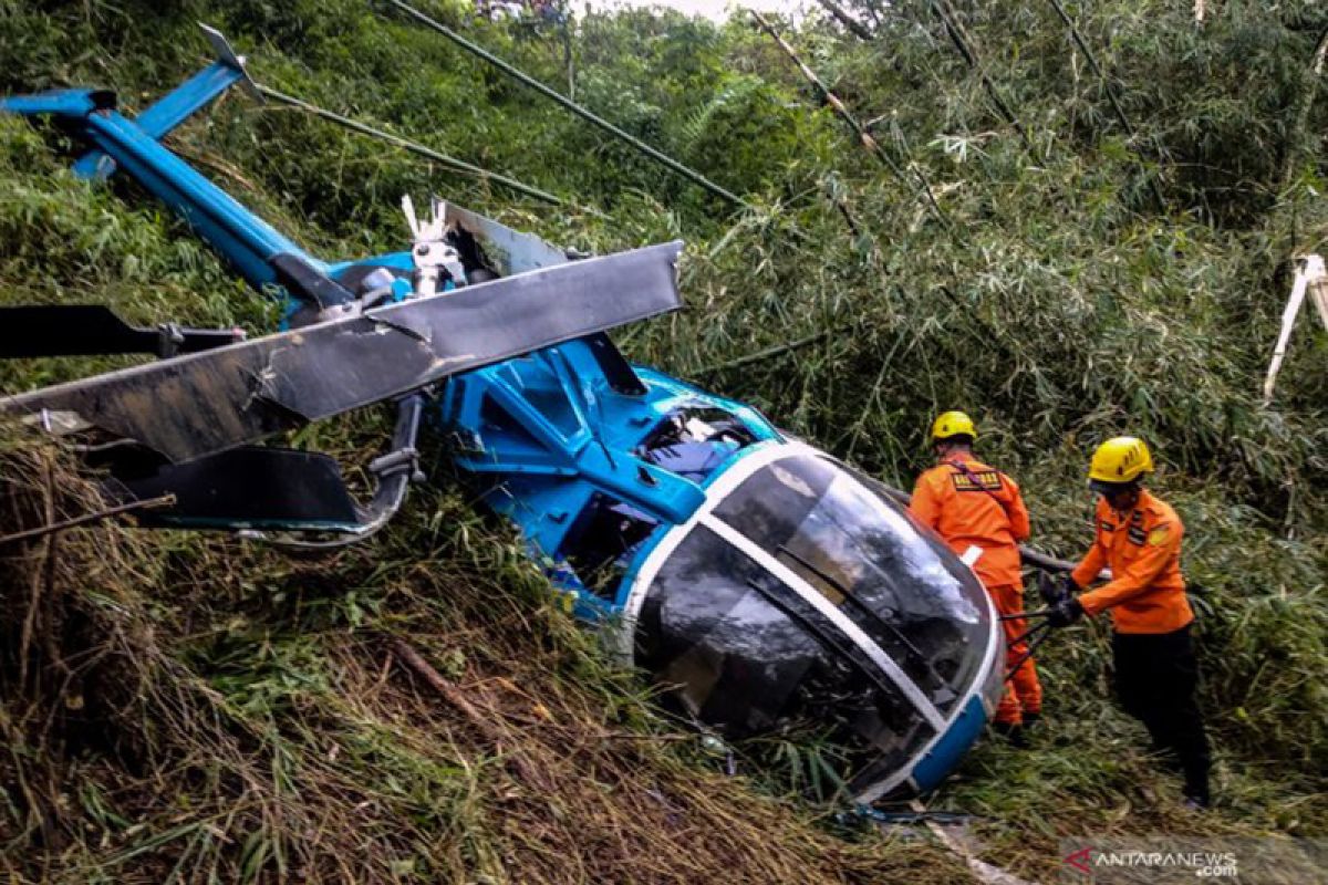 Empat korban helikopter jatuh di Tasikmalaya mulai membaik