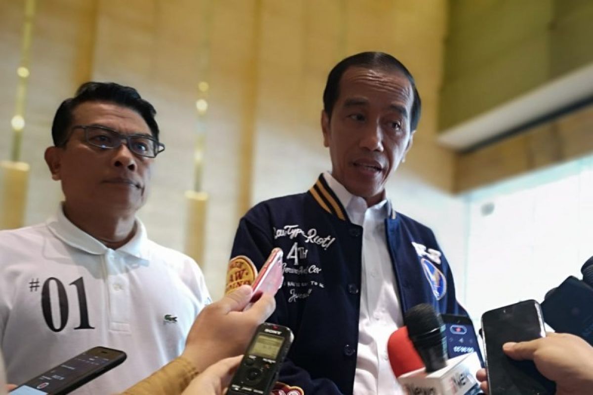 Jokowi katakan kasus Rommy tak pengaruhi elektabilitas