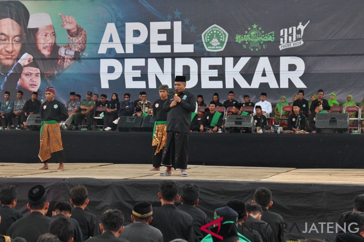 Ribuan anggota Pagar Nusa gelar Apel Pendekar