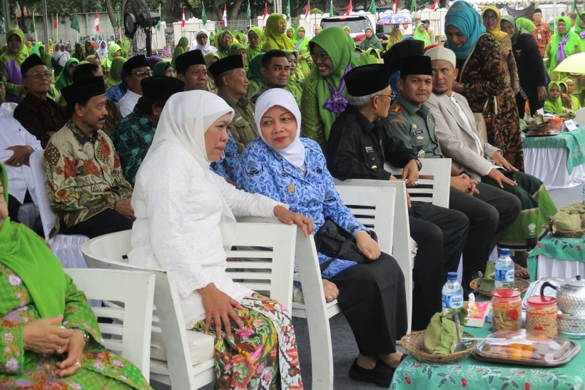 Khofifah minta Muslimat NU ikut bantu hentikan ujaran kebencian