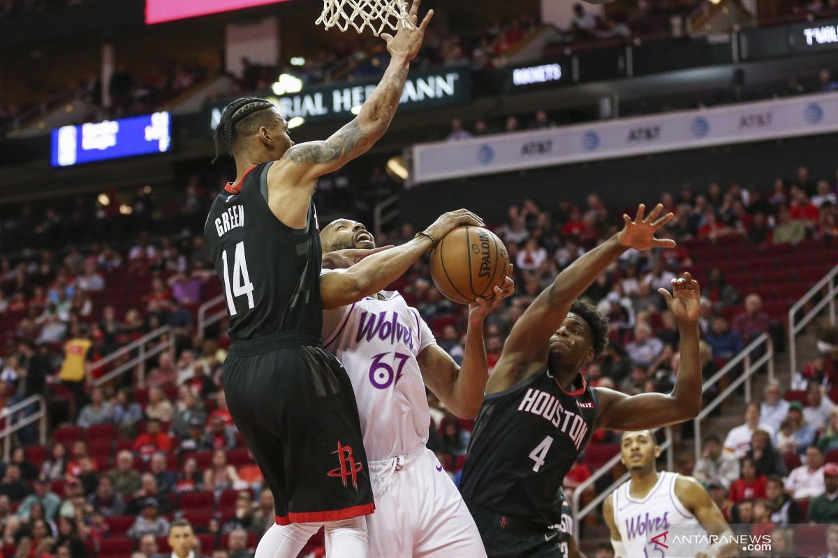 Rockets benamkan Timberwolves 117-102