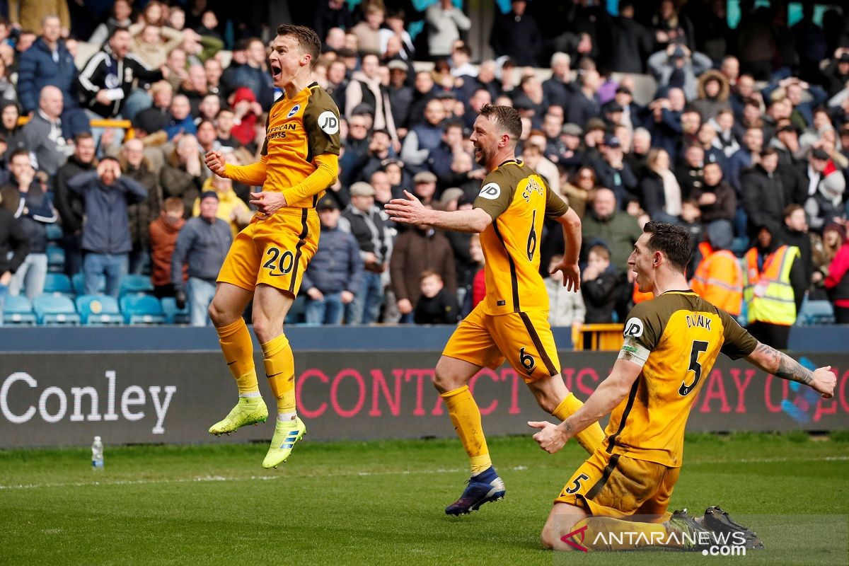 Menang adu penalti, Brighton lengkapi daftar semifinalis