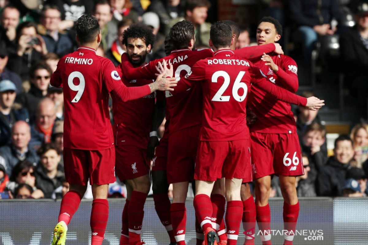 Hasil dan klasemen Liga Inggris, Liverpool sementara ambil alih puncak