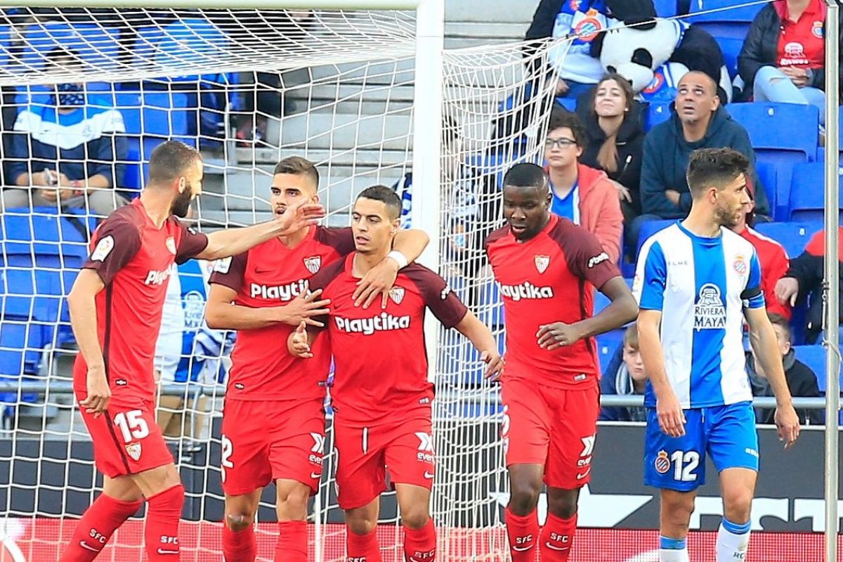 Sevilla kantongi tiga poin dari markas Espanyol