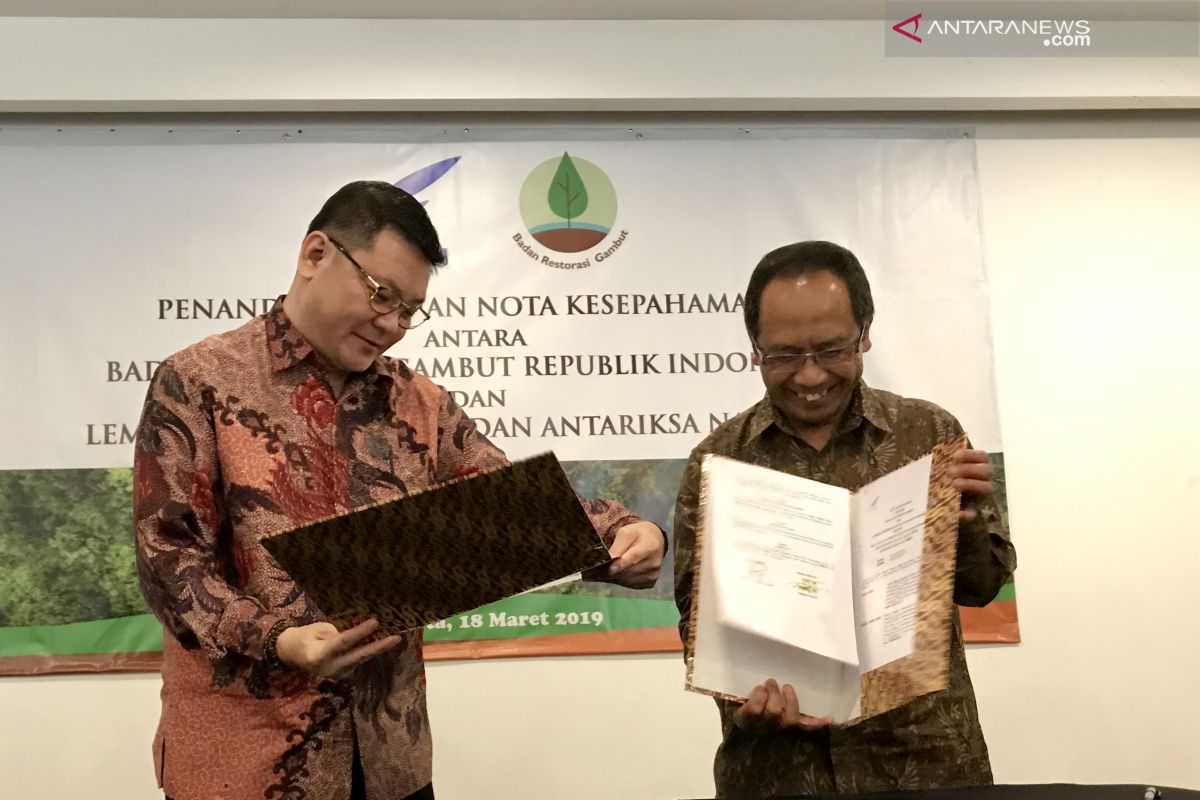 Lapan dan BRG lakukan inventarisasi kondisi gambut