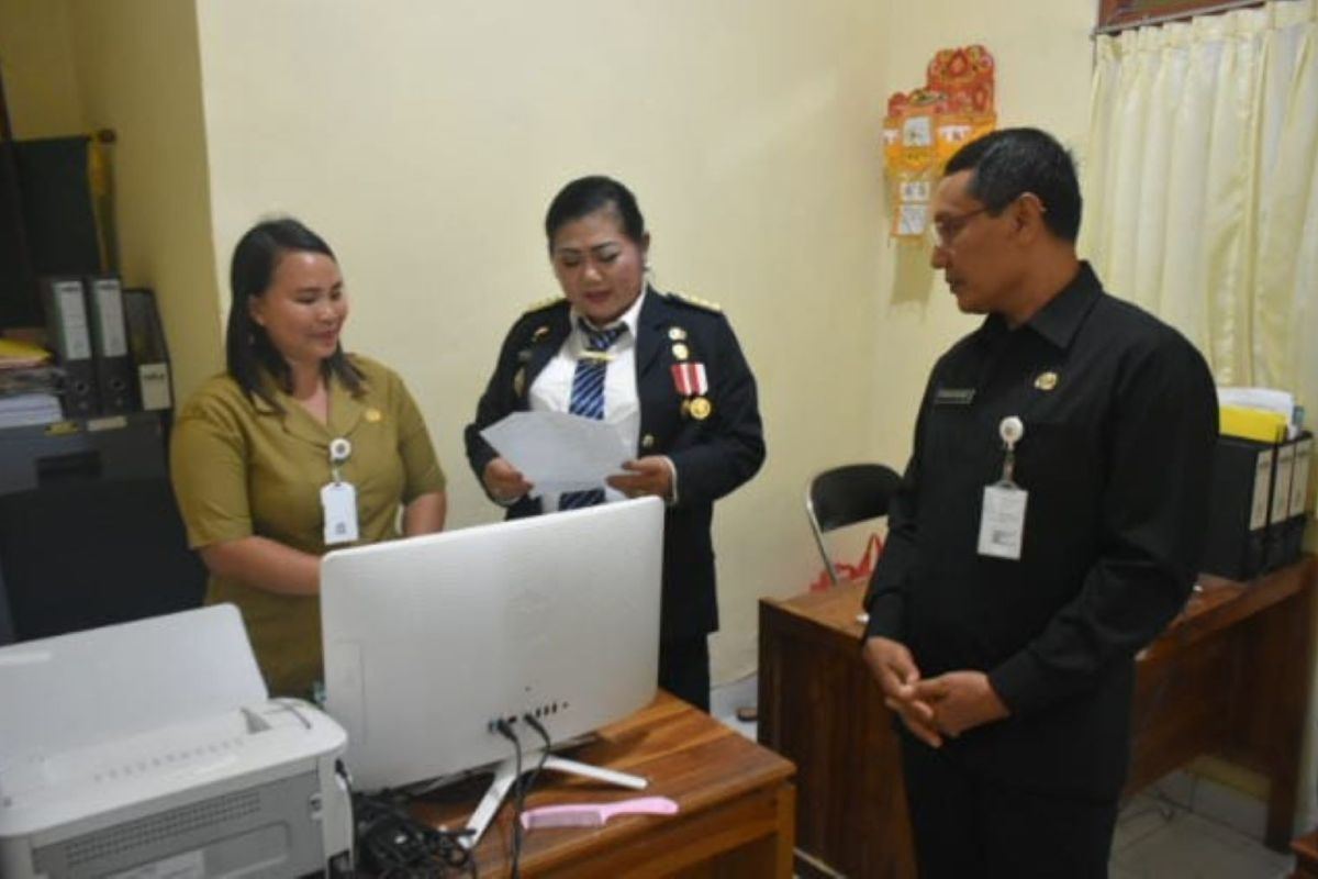 Bupati Karangasem Sidak Kantor BPKAD