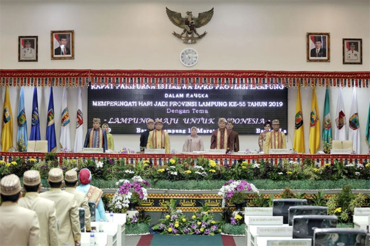 Gubernur Ridho: Lampung 55 Tahun Tumbuh Maju Untuk Indonesia
