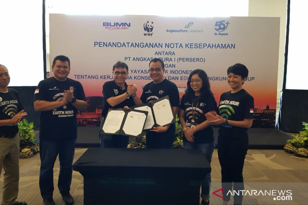 AP I-WWF kerja sama edukasi lingkungan hidup