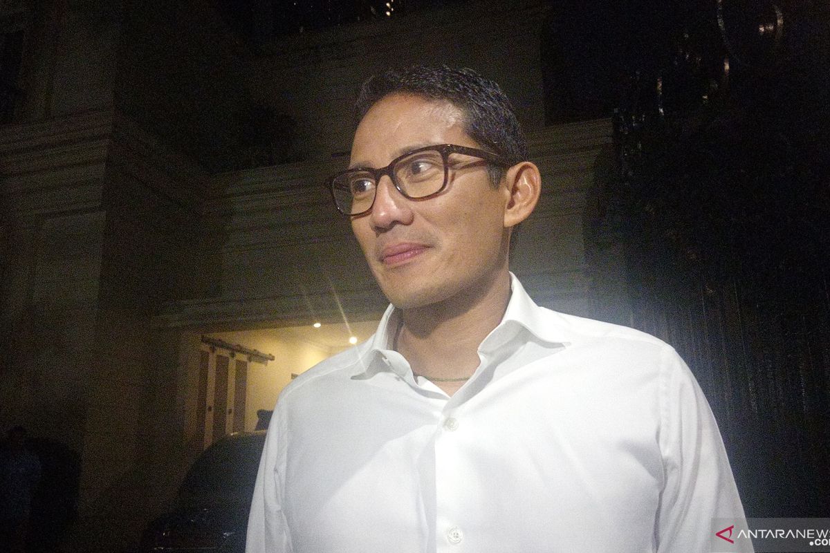 Sandiaga mengucapkan terima kasih kepada Ma'ruf Amin