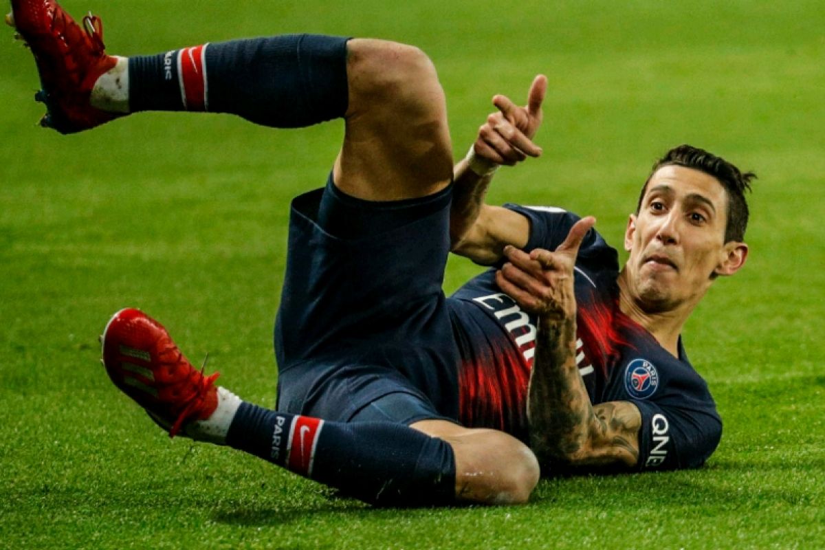 Di Maria cetak dua gol, antar PSG menangi Le Classique atas Marseille 3-1