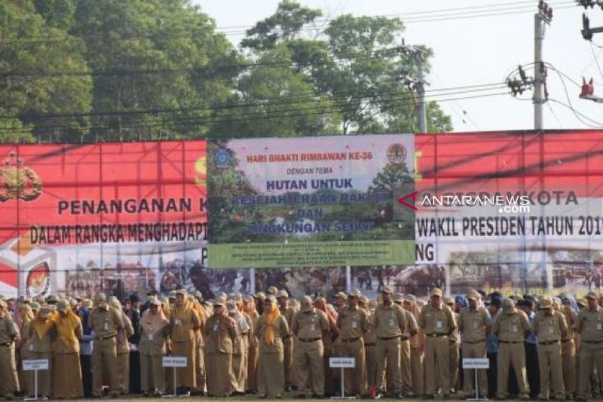 Pemprov Babel peringati Hari Bhakti Rimbawan 2019