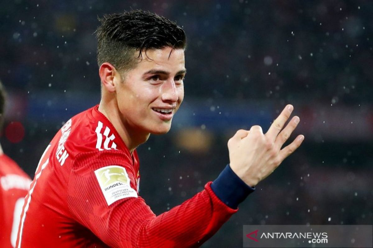 James trigol, Muenchen cukur Mainz 6-0