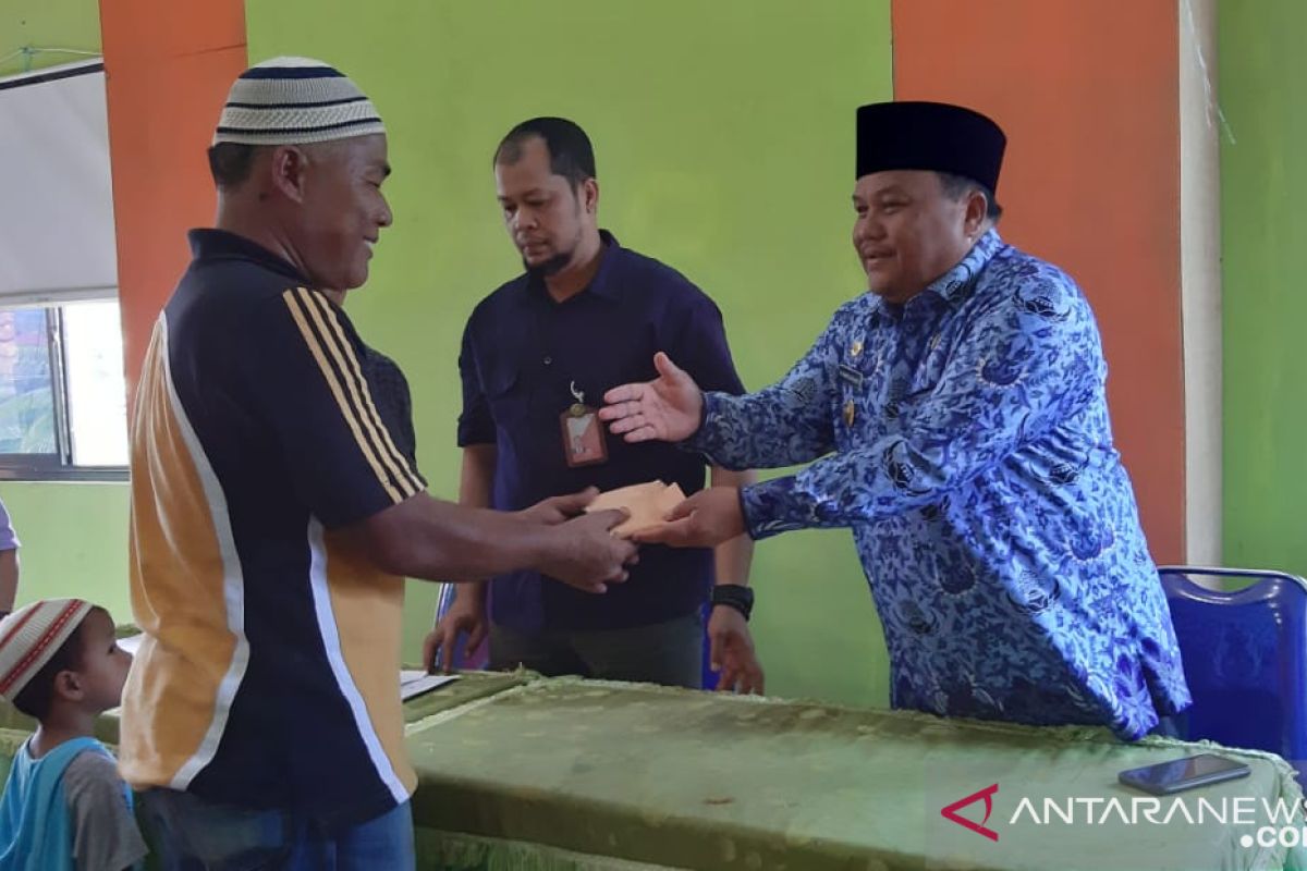 Pemkot Sibolga distribusikan langsung bantuan dari presiden untuk korban bom