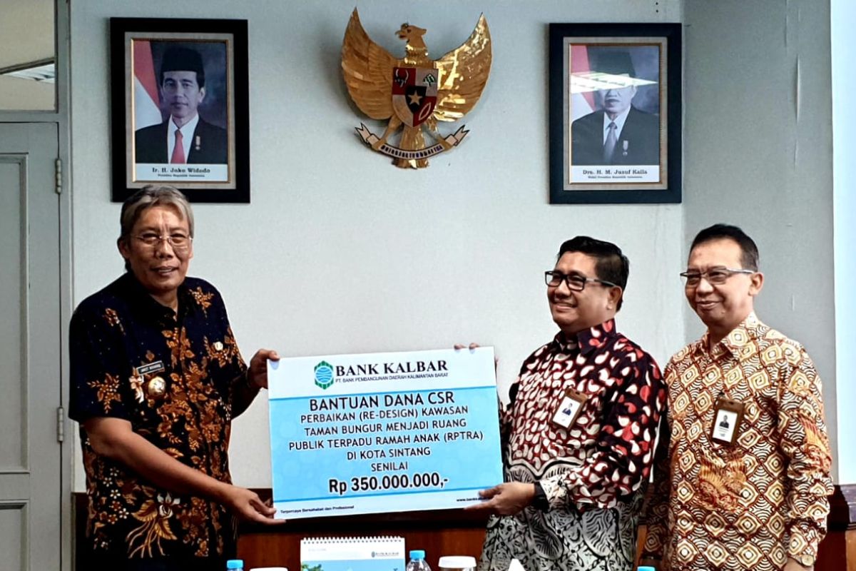 Bank Kalbar bantu Pemkab Sintang 