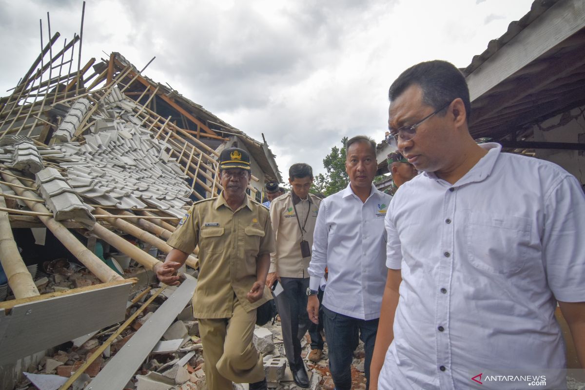 TNI data rumah rusak pascagempa 5,4 SR