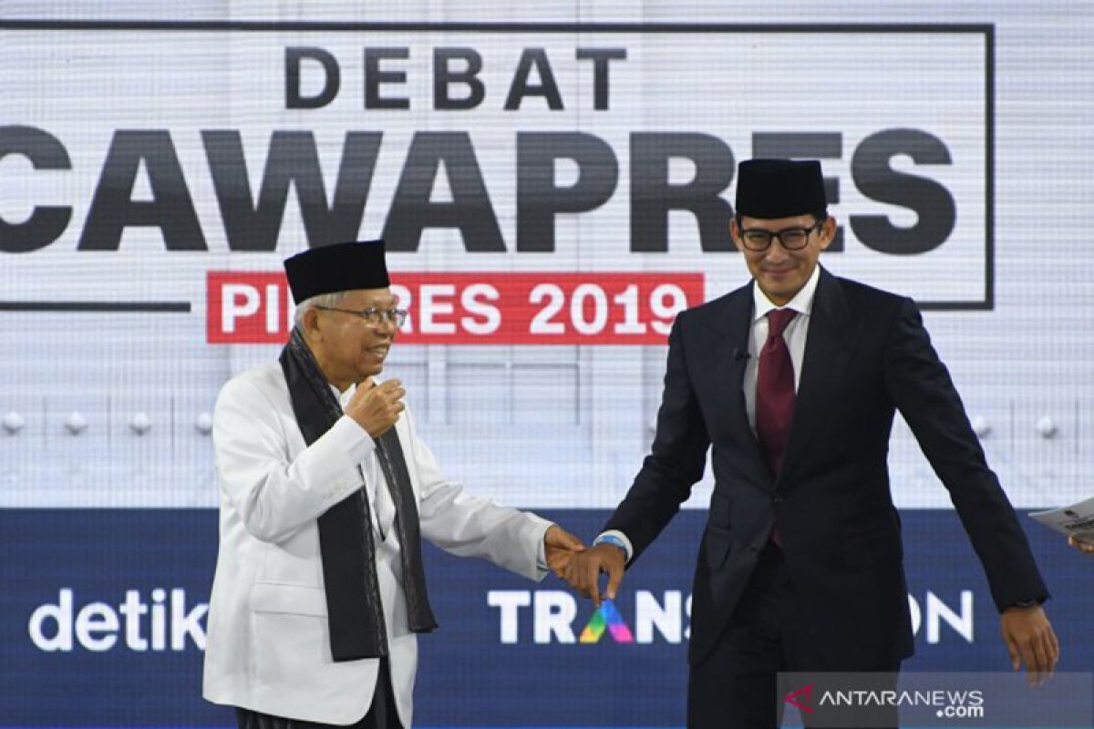 Ini kata Prabowo soal penampilan Sandi saat debat cawapres