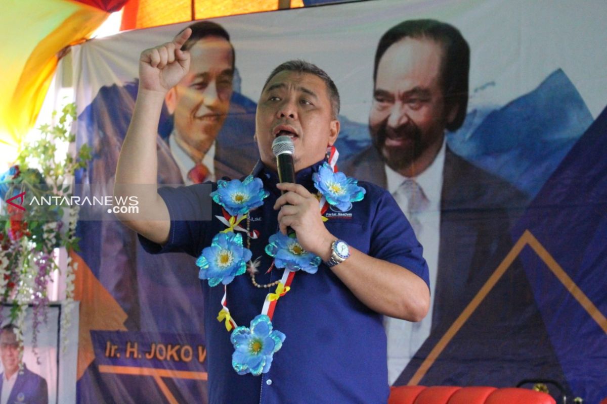 Nasdem gencar kampanyekan pasangan Jokowi-Ma'ruf di Sulteng