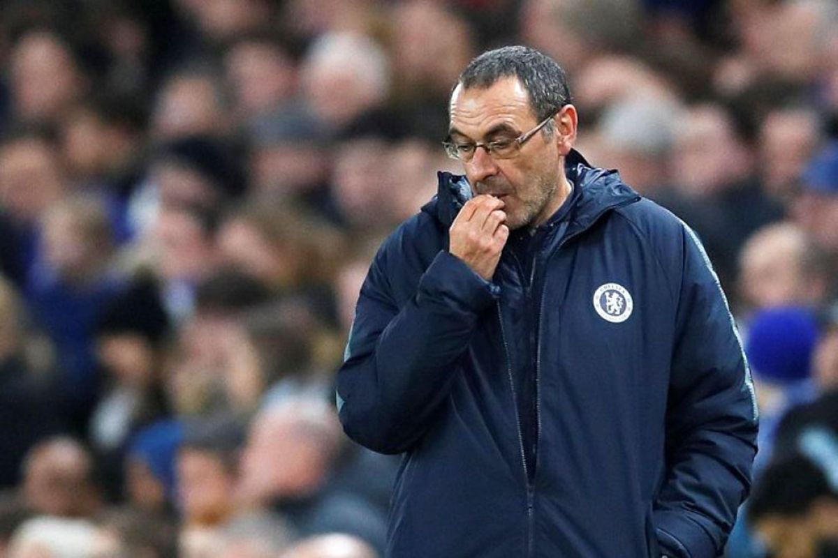 Pelatih Chelsea Maurizio Sarri mengaku sudah terbiasa diejek fans