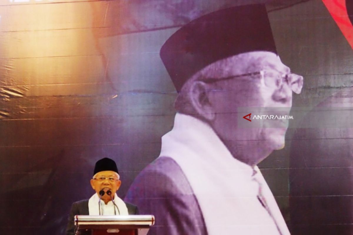 Ma'ruf Amin sampaikan empat bingkai kebangsaan majukan bangsa