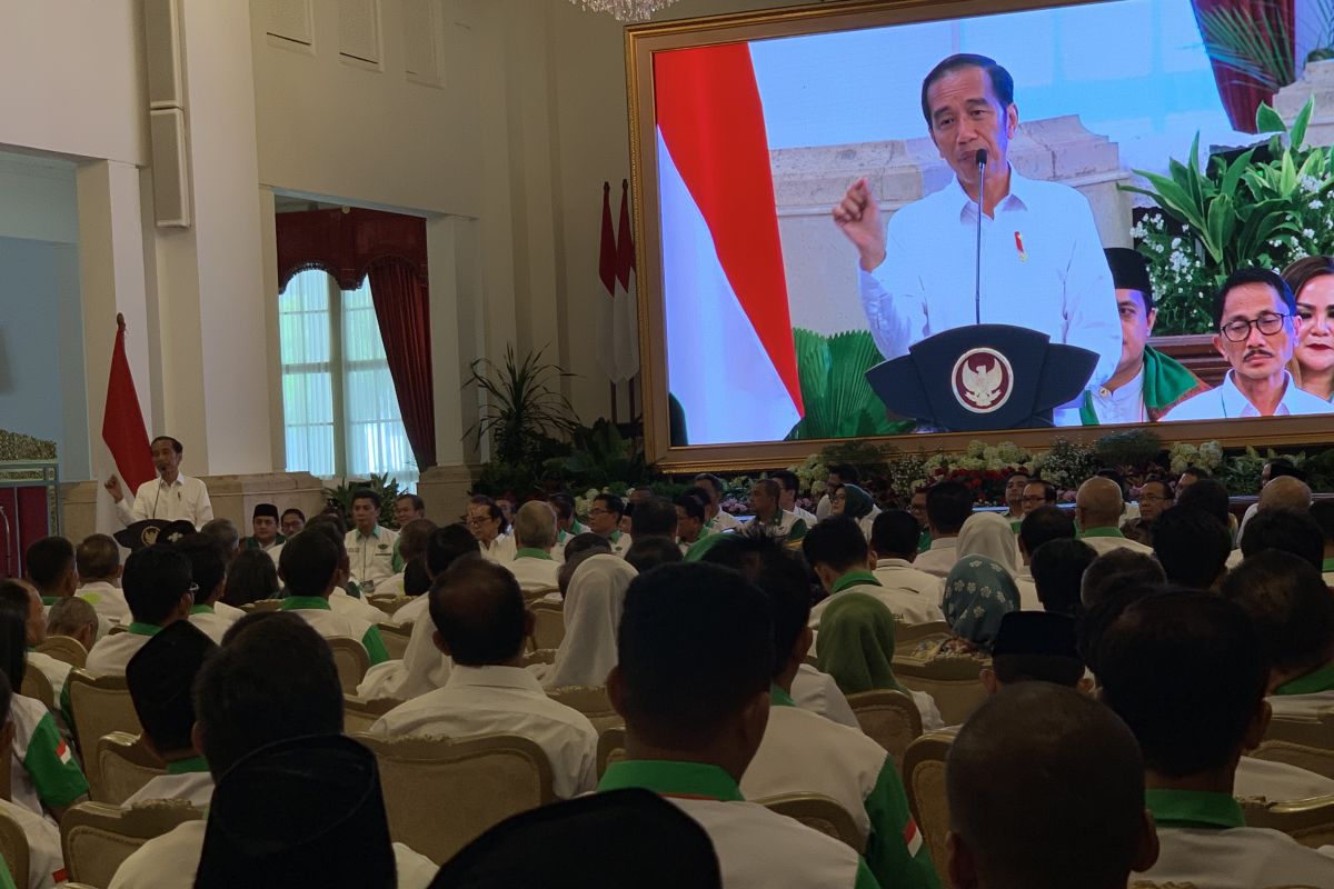 Presiden sebut perubahan pola pikir kunci majunya pertanian Indonesia