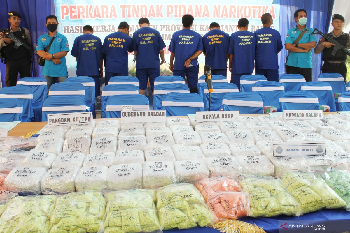 BNN berhasil amankan 20kg sabu dari jaringan Malaysia