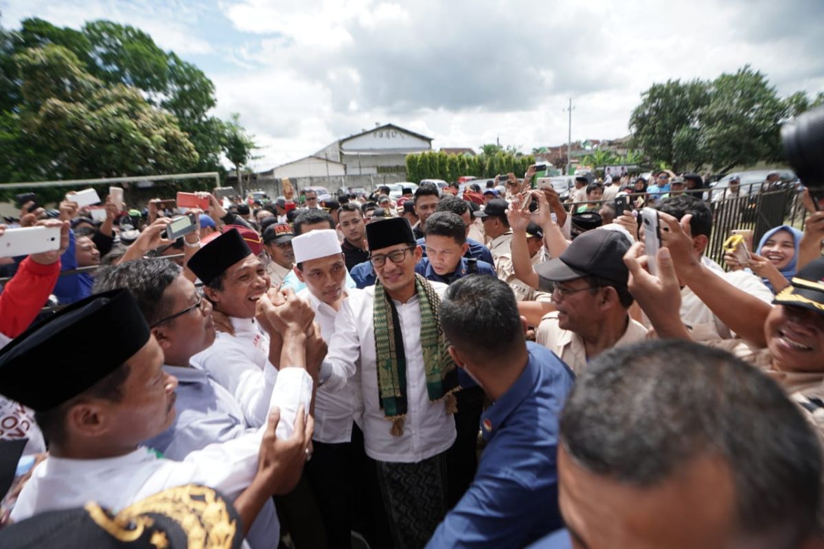 Kalah di sejumlah survei, Sandiaga tetap optimistis