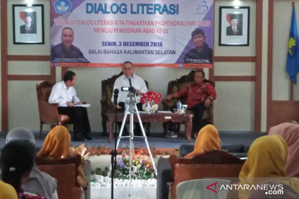 Guru SMAN Banua Instruktur Nasional Literasi