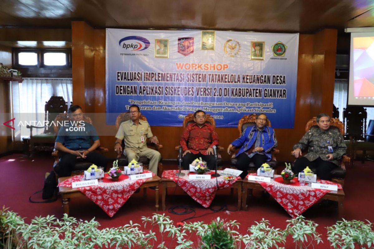 BPKP Bali - Pemkab Gianyar adakan pelatihan tata kelola keuangan desa