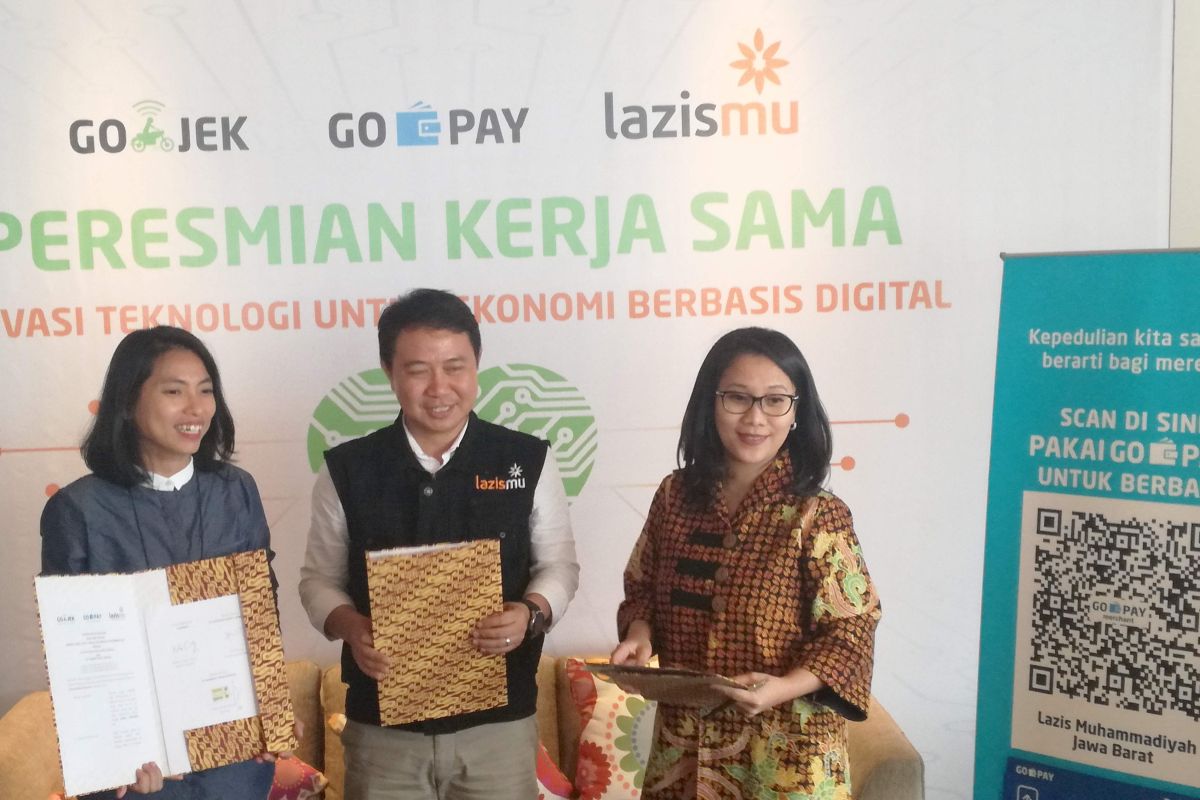 GOJEK dan GO-PAY gandeng Lazismu dorong "sedekah digital"