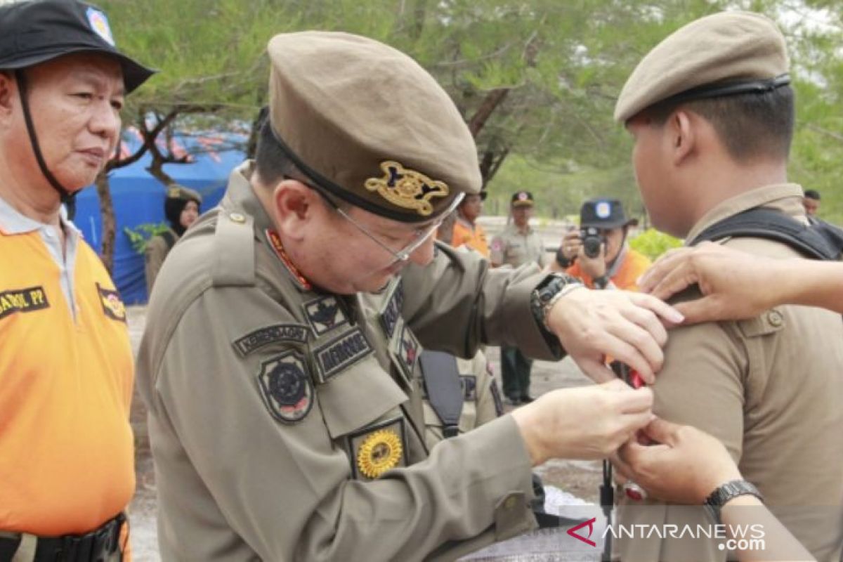 88 personel Satpol PP Belitung ikuti pelatihan kesamaptaan