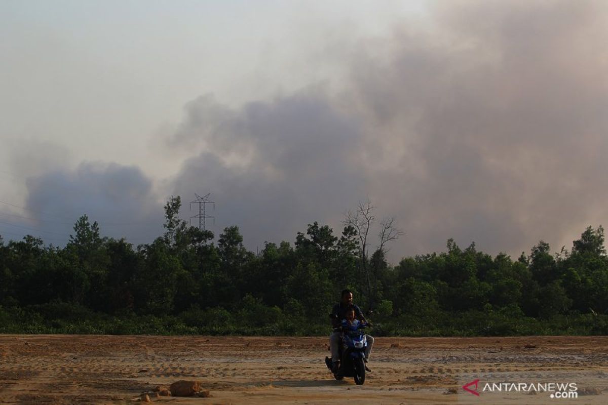 Tiga daerah di Sumut terdampak asap Karhutlah Riau