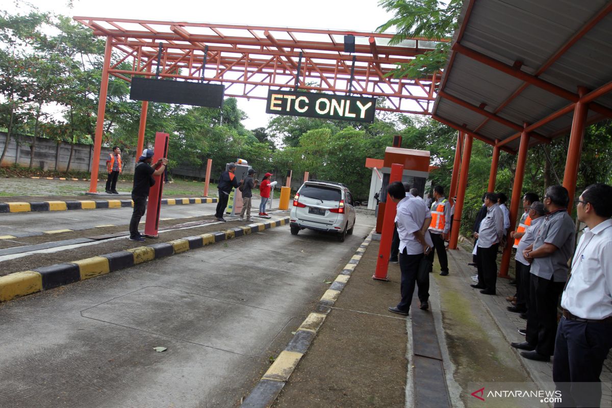 Tol Tangerang-Merak laksanakan simulasi transaksi tanpa henti