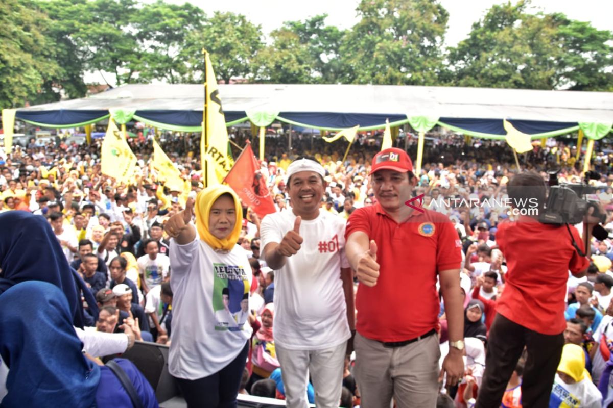 Ribuan Warga Subang Deklarasi Dukung Jokowi-Ma'ruf