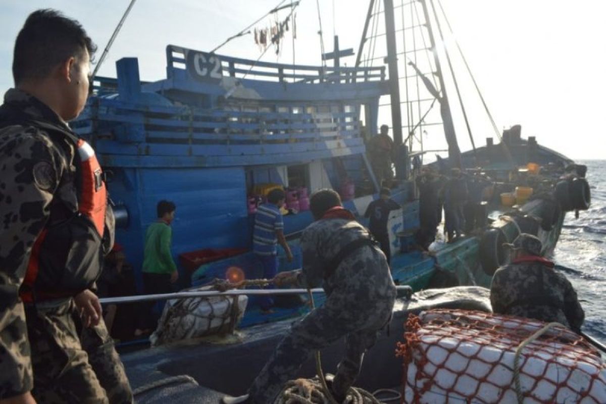 KKP tangkap 20 kapal ikan ilegal hingga pertengahan Maret