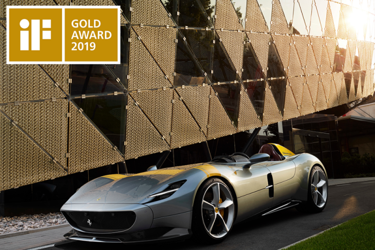 Ini penampakan Ferrari Monza SP1 peraih Gold Award di Jerman