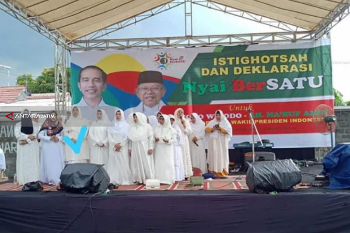 Ksatria Airlangga dukung "Nyai Bersatu" deklarasi antihoaks di Jatim