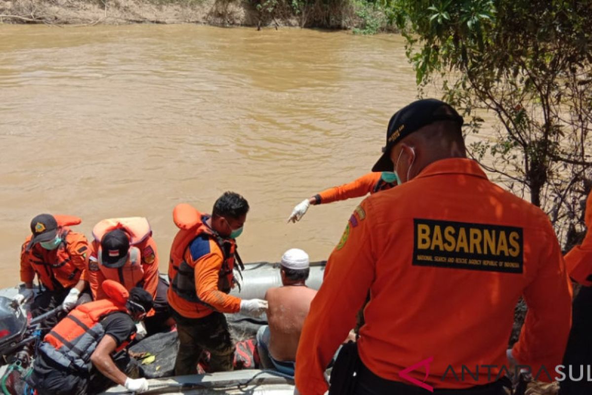 Ditemukan, korban tenggelam di Sungai Lahambuti Konawe