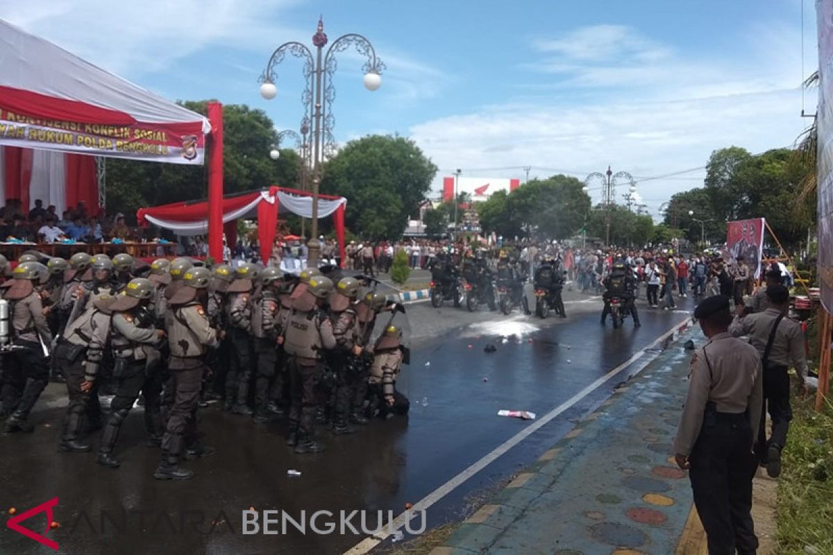 Polda gelar simulasi, antisipasi konflik pemilu 2019