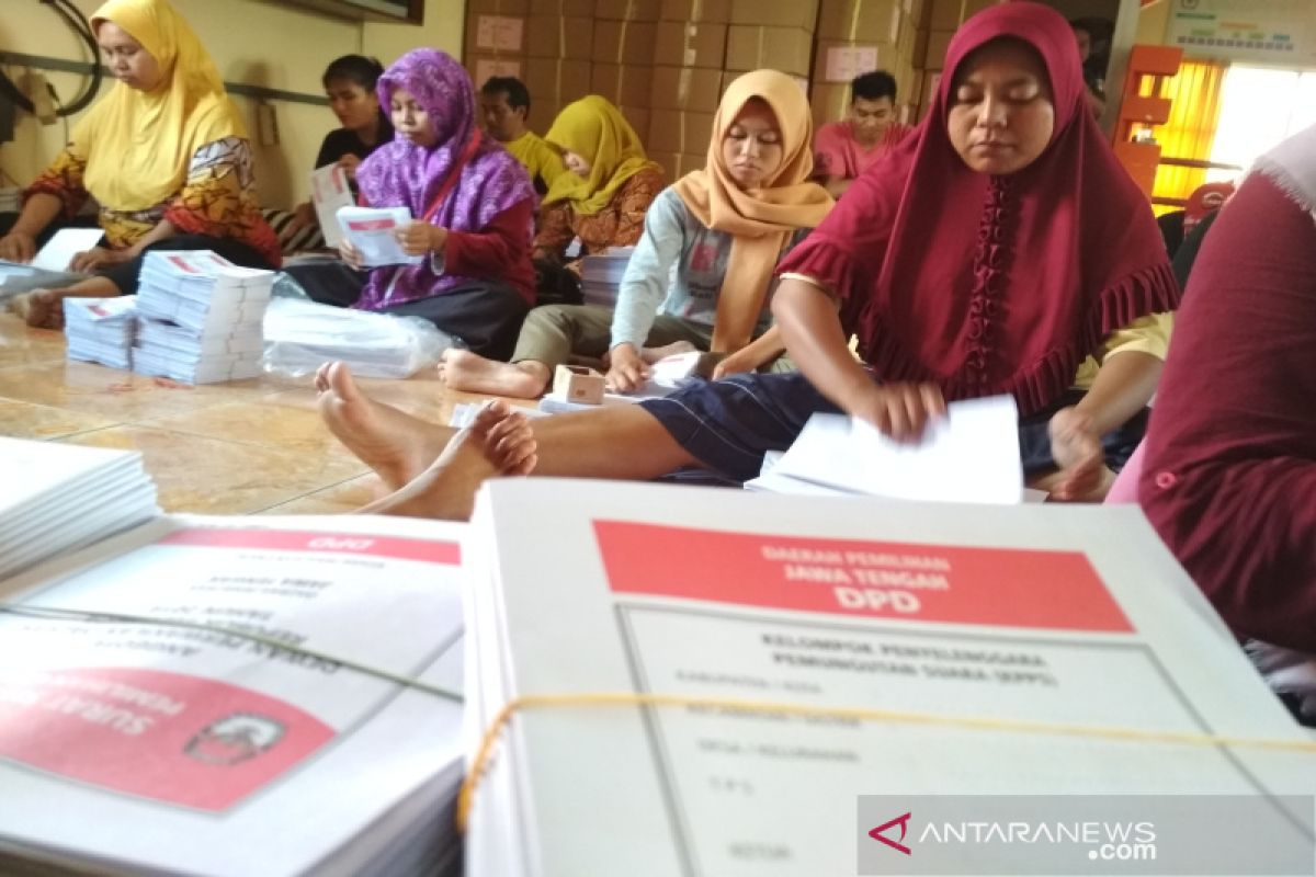 Lima jenis surat suara diterima KPU Kudus