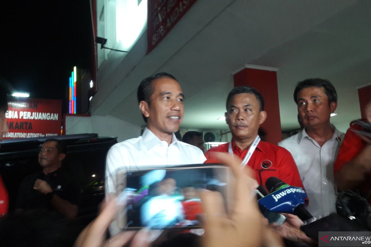 Jokowi arahkan caleg PDIP ajak masyarakat tidak golput